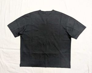 Topten Men's Oversized Washed Grey T-Shirt