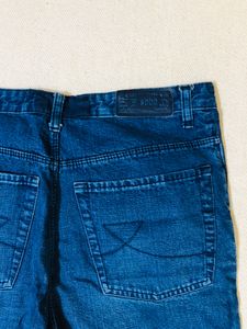 Navy Blue Straight Fit Denim (women)
