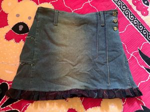 y2k Denim Mini Skirt
