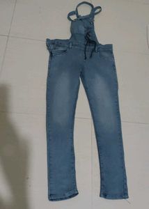 Light Wash Denim Overalls