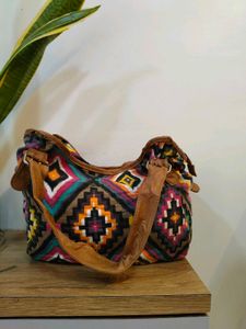 Boho Patterned Shoulder Bag