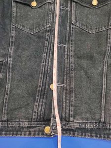 Men's Black Denim Jacket