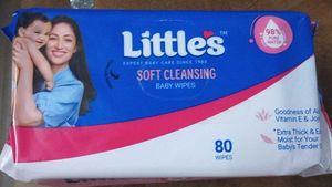 Little's Soft Cleansing Baby Wipes - Combo Of 2