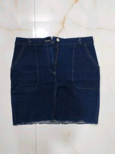 Classic Denim Mini Skirt