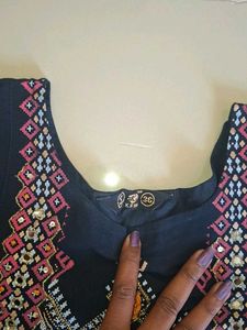 Embroidered Anarkali Kurta