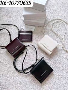 Charles &amp; Keith Irie small wallet features a clean