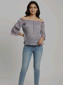 Floral Off-Shoulder Top