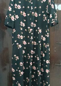 Floral Print Midi Dress