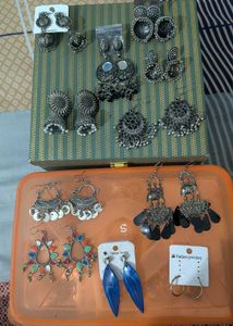 Assorted Oxidized Earrings Collection