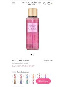 Victoria’s Secret Pure Seduction Fragrance Mist