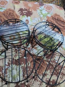 Metal Plants Stand Combo Of 4