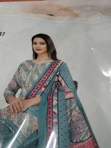 Selling Patterned Top Kurti Fabric, Bottom