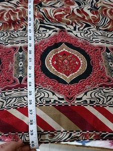 Elegant Printed Kurta Set with Pants lil warm