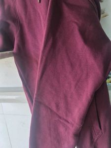 Men's Burgundy Hoodie