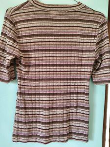 Vintage Style Warm Espresso Top☕🤎
