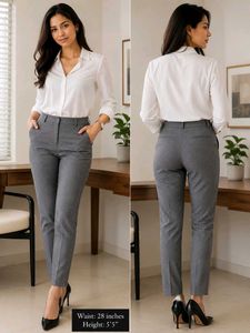 ✨ Elegant Grey Formal Trousers | Banana Republic ✨