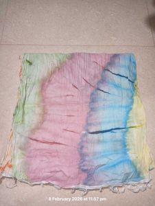 Used cotton dupatta &amp; sarees