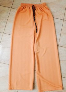 Fluorescent orange pants