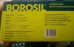 Borosil Glass Bowls
