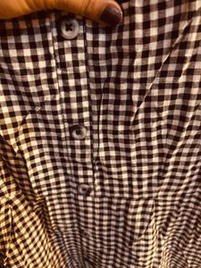 Chic checkered sleeveless Tokyo Talkies Dress