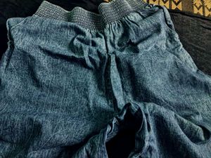Women's Denim Wide Leg Pants