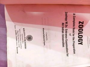 Zoology for MSC Entrance Exam