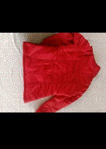 Red Quilted Jacket