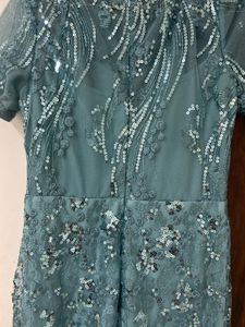 Elegant Sequin Embellished Gown