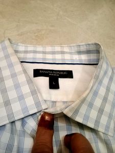 Banana Republic  Plaid Shirt
