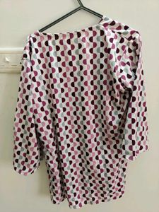 Women's Geometric Print Top