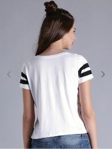 Graphic Print White T-Shirt