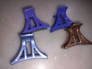 Set of 4 Trendy Hair Claw Clips