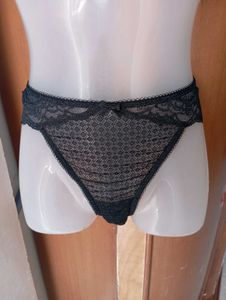 Lace Trim Bikini Briefs