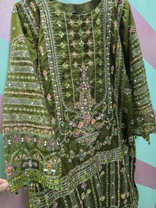 pakistani heavy gharara suit