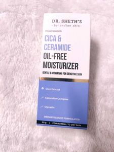 Dr. Sheth's Cica & Ceramide Oil-Free Moisturizer |
