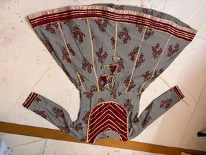 Maroon Kurta Set with Dupatta