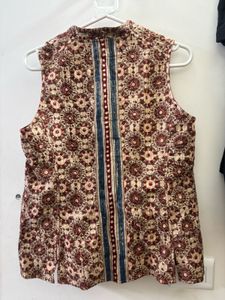 Fab India Cotton Nehru Jacket