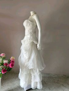 Stunning White Bridal Gown