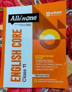 Arihant All in One English Core Class 11