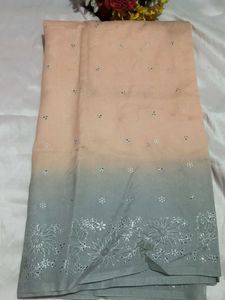 Elegant Ombre Saree with blouse