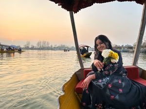 Beautiful Printed Ethnic Gown