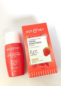 Dot & Key Strawberry Dew Tinted Sunscreen SPF 50