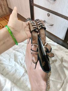 Studded Tan Handbag