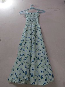 Floral Print Maxi Dress