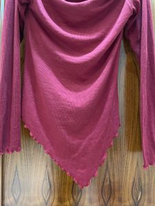 Chic Ruched Long Sleeve Top