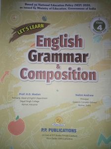 English Grammar &amp; Composition - Class 4