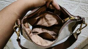 Vintage Houndstooth Shoulder Bag