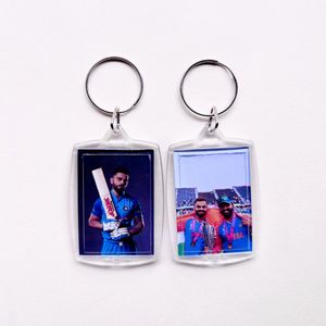 NEW Virat Kohli & Rohit Sharma Cricket Keychains