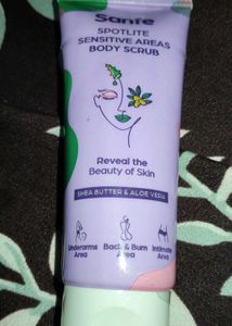 Sanfe Spotlite Sensitive Areas Body Scrub