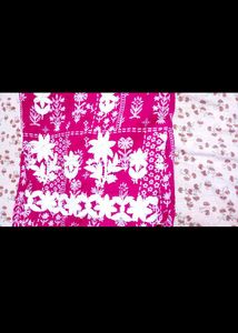 pure handwork chikenkari kurti